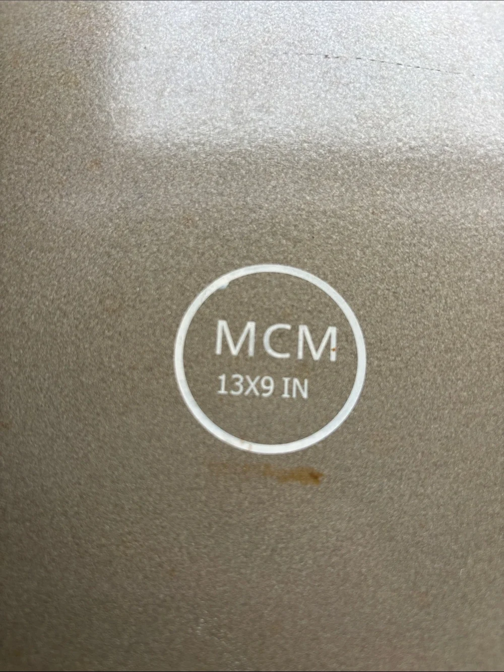 MCM branded grill